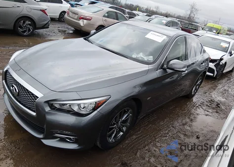 2017 Infiniti Q50 3.0T Signature Edition z USA, uszkodzony, nr VIN JN1EV7AR2HM837210